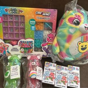 Care Bears Rainbow Plush and Loom Set